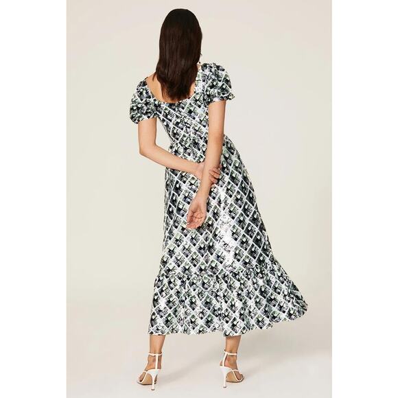 HVN Women's Sequin Fromer Dress Size 2 - Picture 3 of 11